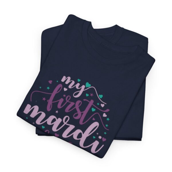 My First Mardi Gras Unisex Heavy Cotton Tee - Image 87