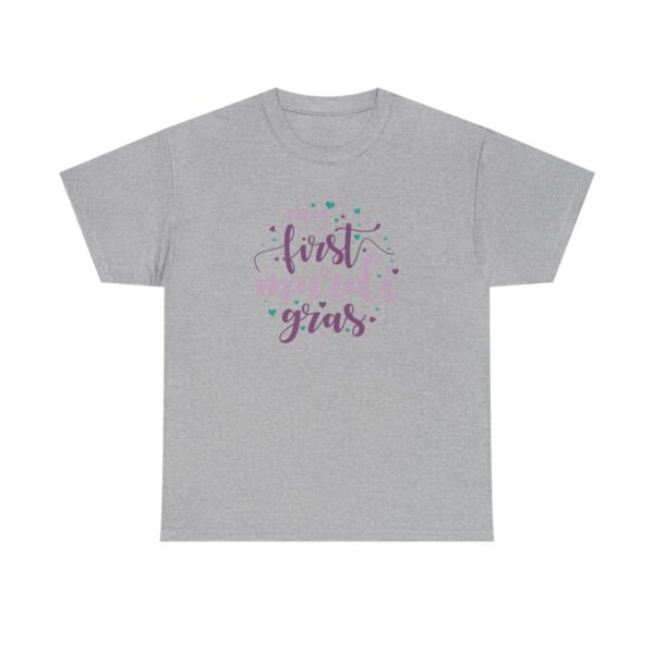 My First Mardi Gras Unisex Heavy Cotton Tee - Image 56