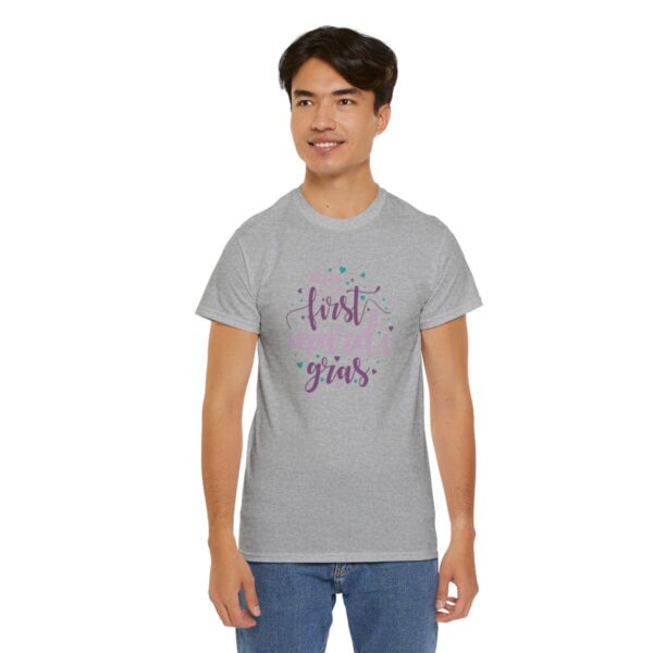 My First Mardi Gras Unisex Heavy Cotton Tee - Image 76