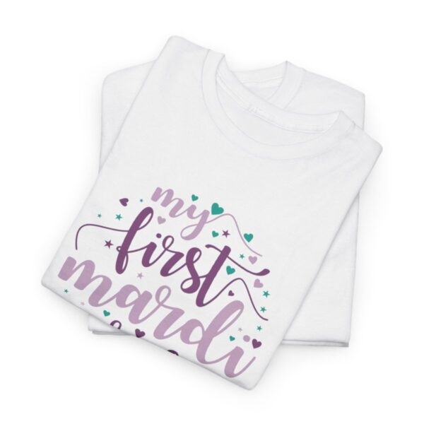 My First Mardi Gras Unisex Heavy Cotton Tee - Image 6