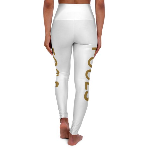 Krewe du Fools High Waisted Yoga Leggings (AOP) - Image 3